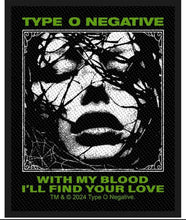 Load image into Gallery viewer, Type O Negative Patch Cut-Off Denim Battle Jacket Vest October Rust Bloody Kisses 10 Patch Edition