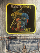 Load image into Gallery viewer, (Very) Limited Edition Iron Maiden Future Past World Tour 2024 Patch Cut-Off Denim Battle Jacket Vest