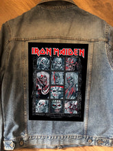 Load image into Gallery viewer, (Very) Limited Edition Iron Maiden Future Past World Tour 2024 Patch Cut-Off Denim Battle Jacket Vest