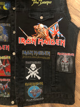 Load image into Gallery viewer, Fully Laden Iron Maiden: Trooper Edition Fear Of The Dark Patch Denim Cut-Off Battle Jacket