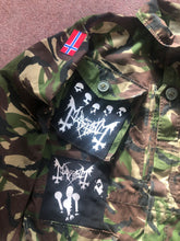 Load image into Gallery viewer, True Mayhem Army Camouflage Woodland DPM Jacket De Mysteriis Dom Sathanas Euronymous Dead