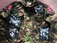 Load image into Gallery viewer, True Mayhem Army Camouflage Woodland DPM Jacket De Mysteriis Dom Sathanas Euronymous Dead