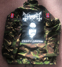 Load image into Gallery viewer, True Mayhem Army Camouflage Woodland DPM Jacket De Mysteriis Dom Sathanas Euronymous Dead