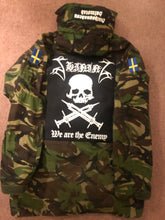 Load image into Gallery viewer, Shining Army Camouflage Woodland DPM Jacket Deathsquadron Halmstad Submit To Self Destructuion