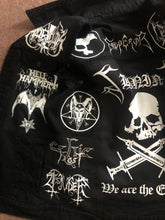 Load image into Gallery viewer, Depressive Suicidal Black Metal Battle Jacket Cut-Off Denim Vest Shining Lifelover Nocturnal Depression