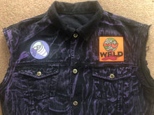 Load image into Gallery viewer, Type O Negative Patch Cut-Off Denim Battle Jacket Vest October Rust Bloody Kisses 10 Patch Edition