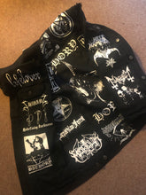 Load image into Gallery viewer, Black Metal Battle Jacket Cut-Off Denim Vest Bathory Hordes True Norwegian Darkthrone