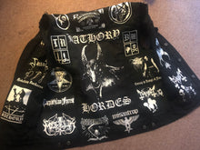 Load image into Gallery viewer, Black Metal Battle Jacket Cut-Off Denim Vest Bathory Hordes True Norwegian Darkthrone