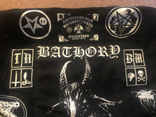 Load image into Gallery viewer, Black Metal Battle Jacket Cut-Off Denim Vest Bathory Hordes True Norwegian Darkthrone
