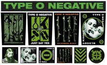 Load image into Gallery viewer, Type O Negative Patch Cut-Off Denim Battle Jacket Vest October Rust Bloody Kisses 10 Patch Edition