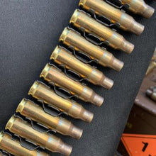 Load image into Gallery viewer, Bullet Belt: Genuine Metal Brass 5.56 Calibre