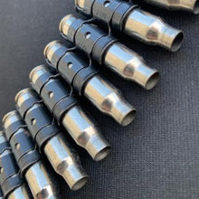 Load image into Gallery viewer, Bullet Belt: Genuine Metal Silver 5.56 Calibre