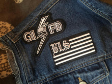 Load image into Gallery viewer, Black Label Society Doom Crew Rocker Patch Set Battle Jacket Cut-Off Denim BLS GIFD