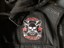 Load image into Gallery viewer, Rancid Punx Hooligans Punk Rock Denim Cut-Off Hooded Battle Jacket