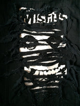 Load image into Gallery viewer, Distressed Punk Rock Slashed Shredded Battle Jacket Mega Patch Cut-Off Denim Vest + Studs & Spikes option