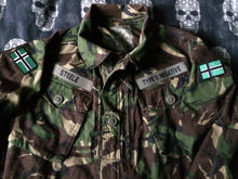 Load image into Gallery viewer, Type O Negative Vinnland Army Camouflage Woodland DPM Jacket Pete Steele Bloody Kisses