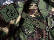 Load image into Gallery viewer, Ministry Piss Army Camouflage Woodland DPM Jacket Filth Pig Industrial Metal
