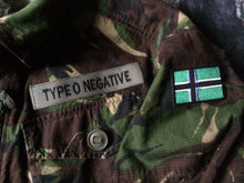 Load image into Gallery viewer, Type O Negative Vinnland Army Camouflage Woodland DPM Jacket Pete Steele Bloody Kisses