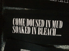 Load image into Gallery viewer, Nirvana Vestibule Black Denim Vest Cut-Off Battle Jacket Negative Creep Bleach