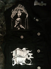 Load image into Gallery viewer, Electric Wizard Black Mass Black Denim Doom Metal Vest Cut-Off Battle Jacket Satanic Priestess