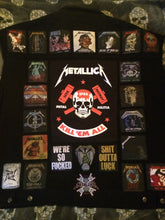 Load image into Gallery viewer, Your Personal Patch Collection/Selection Cut-Off Denim Battle Jacket Vest Heavy Metal