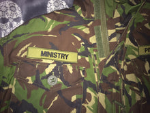Load image into Gallery viewer, Ministry Piss Army Camouflage Woodland DPM Jacket Filth Pig Industrial Metal