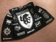 Load image into Gallery viewer, Legion Werewolf X Wolves Of Satan Black Metal Battle Jacket Cut-Off Denim Vest Satanic Warmaster Watain