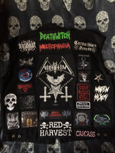 Load image into Gallery viewer, Your Personal Patch Collection/Selection Cut-Off Denim Battle Jacket Vest Heavy Metal