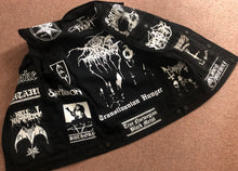 Load image into Gallery viewer, Black Metal Battle Jacket Cut-Off Denim Vest Darkthrone Transilvanian Hunger True Mayhem