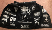 Load image into Gallery viewer, Black Metal Battle Jacket Cut-Off Denim Vest Darkthrone Transilvanian Hunger True Mayhem