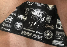 Load image into Gallery viewer, Black Metal Battle Jacket Cut-Off Denim Vest Darkthrone Transilvanian Hunger True Norwegian