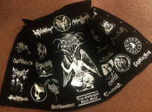 Load image into Gallery viewer, Black Metal Battle Jacket Cut-Off Denim Vest Darkthrone Baphomet True Norwegian