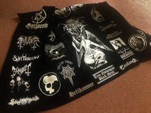 Load image into Gallery viewer, Black Metal Battle Jacket Cut-Off Denim Vest Darkthrone Baphomet True Norwegian
