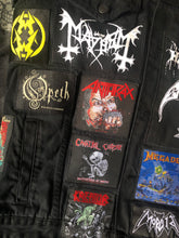 Load image into Gallery viewer, Your Personal Metal Patch Collection/Selection Cut-Off Denim Battle Jacket Vest
