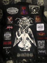 Load image into Gallery viewer, Your Personal Metal Patch Collection/Selection Cut-Off Denim Battle Jacket Vest