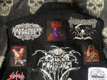 Load image into Gallery viewer, Your Personal Metal Patch Collection/Selection Cut-Off Denim Battle Jacket Vest