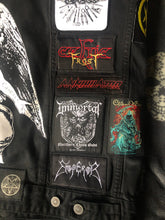 Load image into Gallery viewer, Your Personal Metal Patch Collection/Selection Cut-Off Denim Battle Jacket Vest