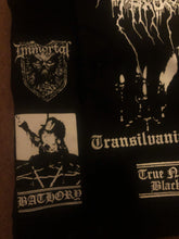 Load image into Gallery viewer, Black Metal Battle Jacket Cut-Off Denim Vest Darkthrone Transilvanian Hunger