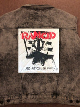 Load image into Gallery viewer, Rancid Punx 20 Years Down Hooligans Punk Rock Denim Cut-Off Hooded Battle Jacket