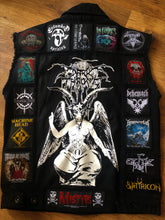 Load image into Gallery viewer, Your Personal Patch Collection/Selection Cut-Off Denim Battle Jacket Vest Heavy Metal Thrash Death Doom