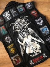 Load image into Gallery viewer, Your Personal Patch Collection/Selection Cut-Off Denim Battle Jacket Vest Heavy Metal Thrash Death Doom