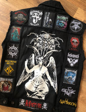 Load image into Gallery viewer, Your Personal Patch Collection/Selection Cut-Off Denim Battle Jacket Vest Heavy Metal Thrash Death Doom