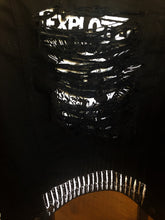 Load image into Gallery viewer, Distressed Punk Rock Slashed Shredded Battle Jacket Mega Patch Cut-Off Denim Vest + Studs & Spikes option