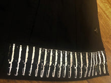 Load image into Gallery viewer, Distressed Punk Rock Slashed Shredded Battle Jacket Mega Patch Cut-Off Denim Vest + Studs & Spikes option