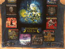 Load image into Gallery viewer, Fully Laden Iron Maiden: Quarter / Half / Three-Quarters / Full Patch Denim Vest Cut-Off Battle Jacket