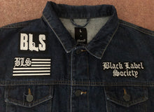 Load image into Gallery viewer, Black Label Society Doom Crew Rocker Patch Set Battle Jacket Cut-Off Denim BLS GIFD