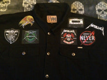 Load image into Gallery viewer, Fully Loaded Metallica: Quarter / Half / Three-Quarters / Full Patch Denim Cut-Off Battle Jacket