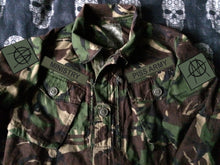Load image into Gallery viewer, Ministry Piss Army Camouflage Woodland DPM Jacket Filth Pig Industrial Metal