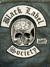 Load image into Gallery viewer, Black Label Society Doom Crew Rocker Patch Set Battle Jacket Cut-Off Denim BLS GIFD