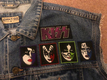 Load image into Gallery viewer, KISS Army: Quarter / Half / Three-Quarters / Full Patch Denim Vest Cut-Off Battle Jacket
